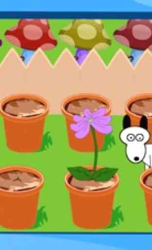 Flores plantación jardín juegos gratis de Dora para niños y niño preescolar 2