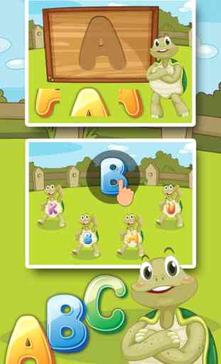 Tortuga del alfabeto para niños - los niños aprender las letras y alfabeto 1