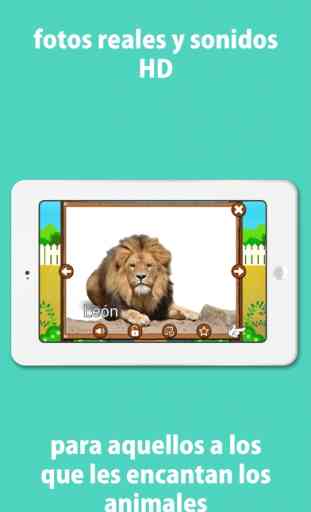 Zoo para Niños, sonidos de animales y fotos, el juego de animales para niños 2