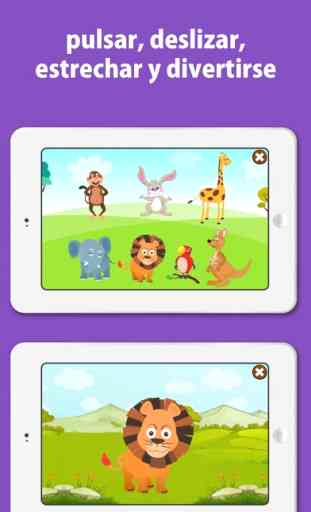 Zoo para Niños, sonidos de animales y fotos, el juego de animales para niños 3