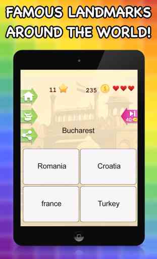All Countries Capital - City Quiz Trivia Game 3