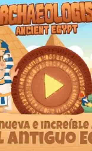 Arqueólogo Egipto: Juegos educativos niños y niñas 1