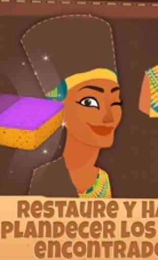Arqueólogo Egipto: Juegos educativos niños y niñas 4