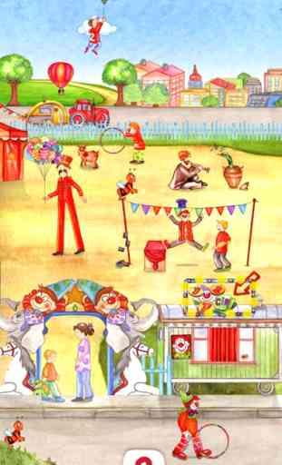 En el circo - Un libro de cuentos interactivo 1