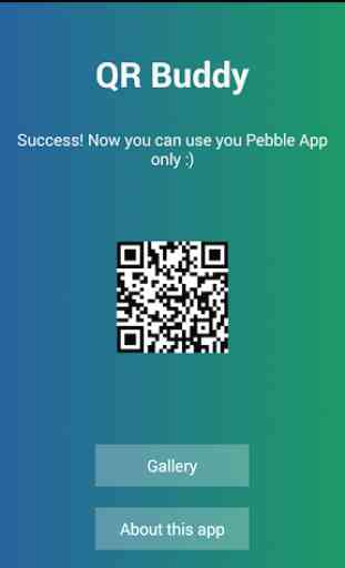 QRBuddy for Pebble 3