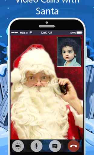 Santa Claus Video Live Call 1