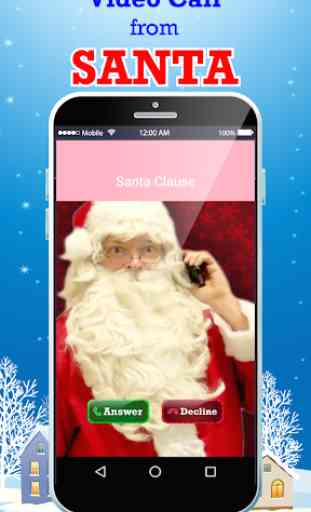 Santa Claus Video Live Call 3