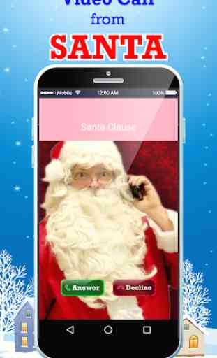 Santa Claus Video Live Call 4