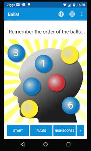 Balls! Memory trainer 1