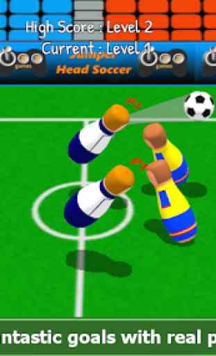 Jumper Head Soccer: Física 3D Fútbol 1