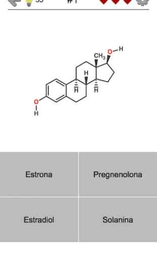 Esteroides - Las fórmulas químicas de hormonas 3