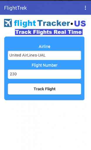 Free Flight Tracker App 1