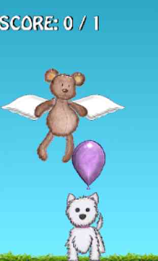 Hugo - balloons and Bear. 2