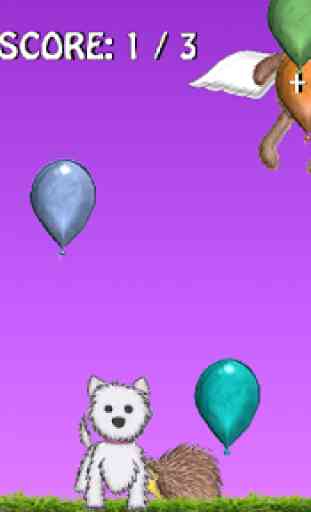 Hugo - balloons and Bear. 3