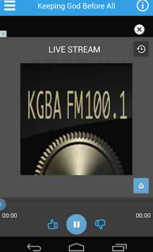 KGBA 100.1 FM Christian Radio 1