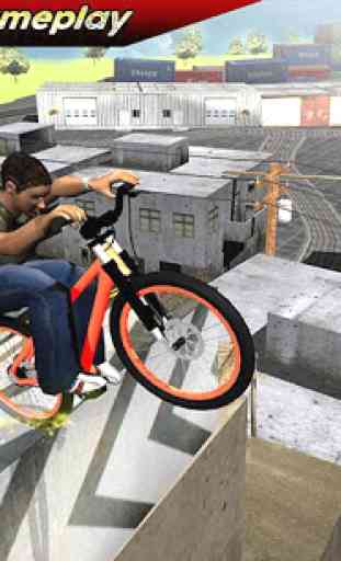 StuntMan Bike Rider la azotea 1