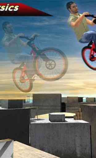 StuntMan Bike Rider la azotea 3