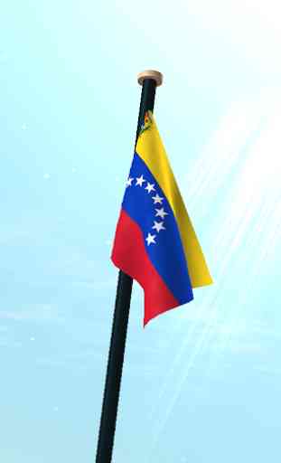 Venezuela Bandera 3D Gratis 3