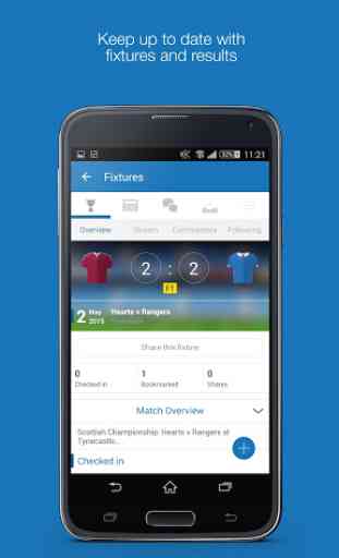 Fan App for Rangers FC 1