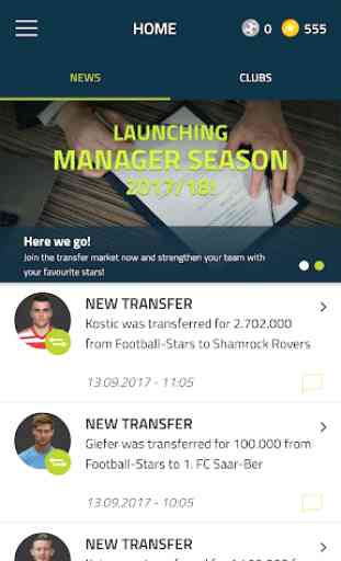 Football-Stars: The Manager – Your Soccermanager 1
