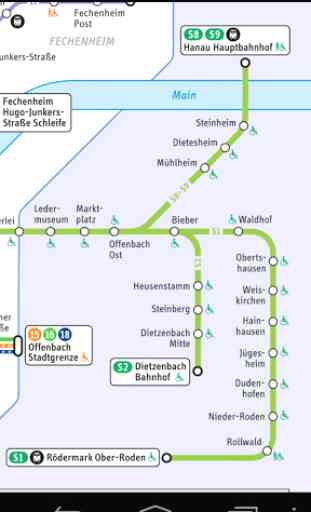 Frankfurt Transporte Mapa 2019 4