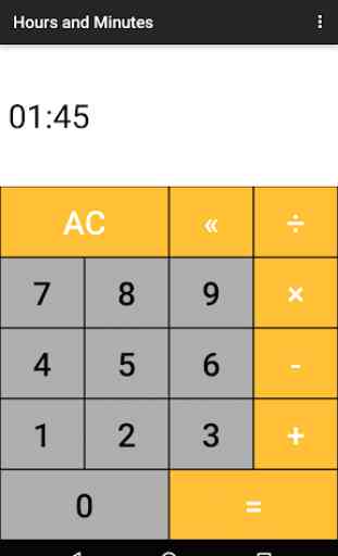 Hours & Minutes Calculator 2