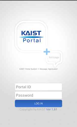 KAIST Portal 1