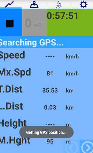 GPS App - velocidad distancia 1