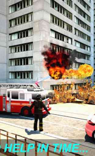 Rescate de emergencia de camiones de bomberos 2