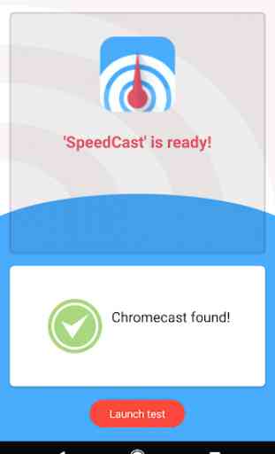 ⚡ SpeedCast - Internet speed test for Chromecast ⚡ 1