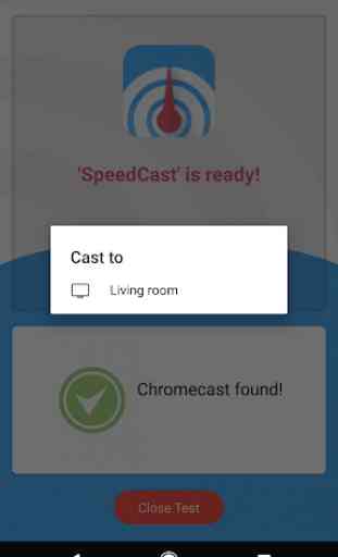 ⚡ SpeedCast - Internet speed test for Chromecast ⚡ 2