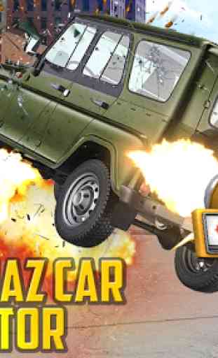 Destruye UAZ coches Simulador 3