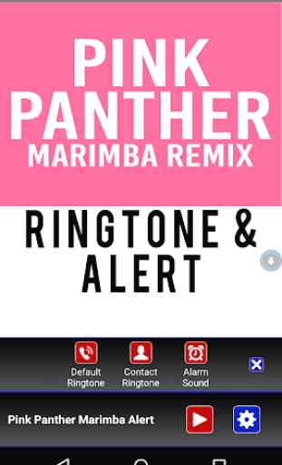 Pink Panther Marimba Ringtone 2