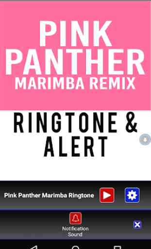 Pink Panther Marimba Ringtone 3