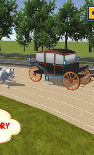 Simulador de carreras de carro de perro: Oldway Do 4