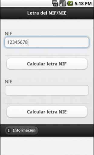 Calcular letra del NIF o NIE 1