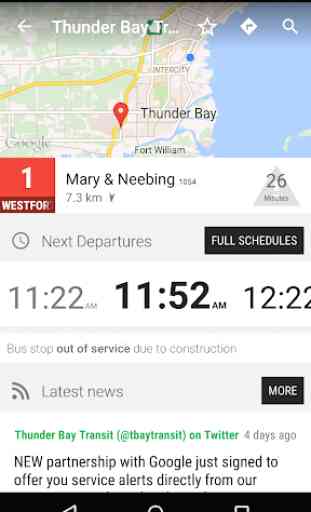 Thunder Bay Transit Bus - MonTransit 2