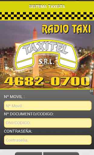 Taxistas Radio Taxi Taxitel 1