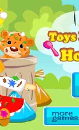 Muñecos de peluche de Belle reparar juguetes de hospital - (Happy Box) juegos para niños para las niñas 1