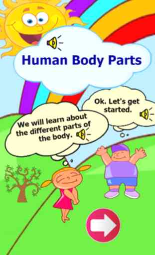 Partes del cuerpo humano: Aprender sonido vocabulario Inglés y Traductor thai : aprendiendo inglés saber inglés 1