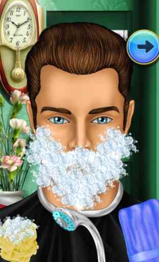 Barbería barba y bigote Juego 3
