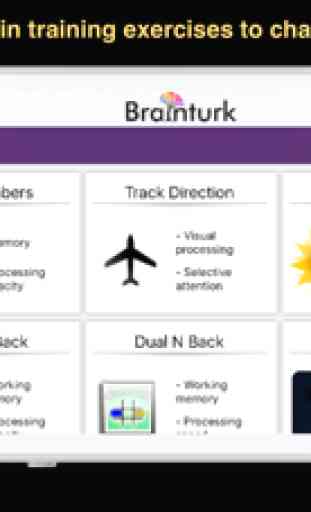Brainturk Brain Training games to peak performance 2