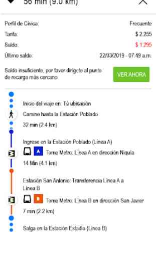 Metro de Medellín (Aplicación Oficial) 3