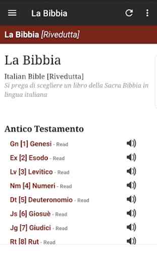Bibbia in italiano 1