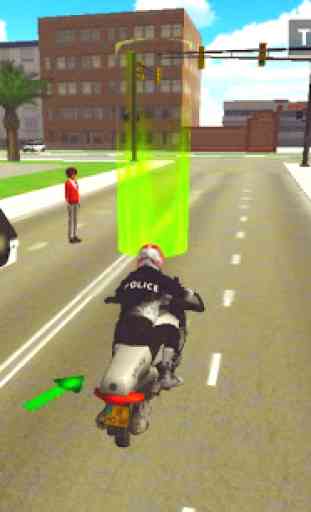 Crime City 3D Police Motorbike 1