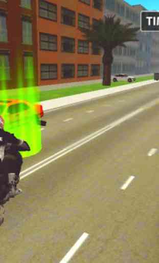 Crime City 3D Police Motorbike 2