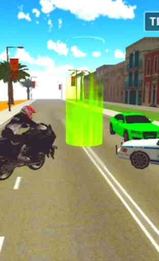 Crime City 3D Police Motorbike 3