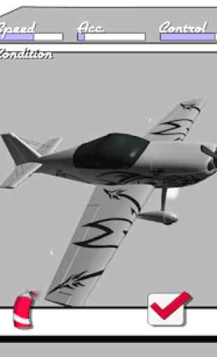 Avión Piloto 3D: Aire Racing 2