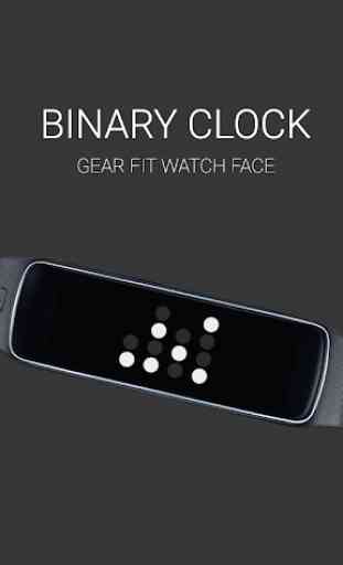 Binary Clock for Gear Fit 1