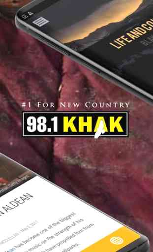 98.1 KHAK - #1 For New Country 2
